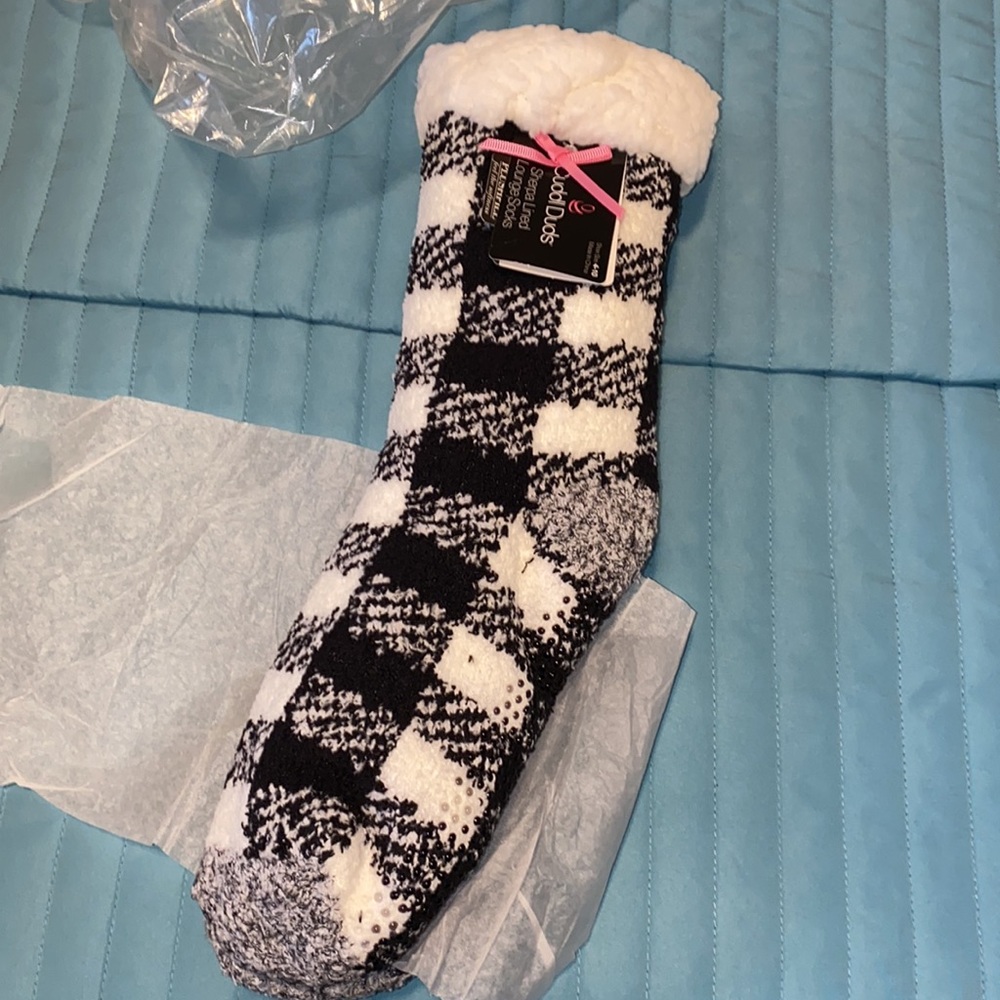 Cuddlduds cozy sock slippers